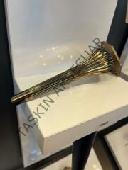 Ottoman Metal Ayak 16-21cm Bronz Modern Mobilya Ayağı Koltuk Komidin Puf Dolap Tv Ünite