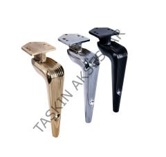 Legend X Metal Ayak 16-21cm Krom Renk Modern Gümüş Mobilya Ayağı Koltuk Dolap Tv Ünite Komidin Şifonyer