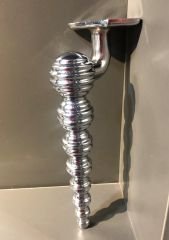 Petek Metal Ayak 16-21cm Krom Modern Gümüş Mobilya Ayağı Dolap Koltuk Tv Ünite Komidin Şifonyer