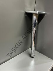 ﻿BoneX Metal Ayak 15-20-25cm Krom Modern Gümüş Mobilya Ayağı Koltuk Dolap Kitaplık Konsol Komidin