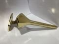 Elmas Metal Ayak 16-20cm Altın Modern Gold Mobilya Ayağı Dolap Koltuk Tv Ünite Komidin Şifonyer