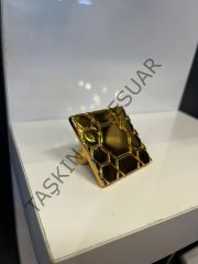Petek Metal Kulp 32mm Altın Dolap Kapak Modern Çekmece Mobilya Kulbu Tv Ünite Komidin Şifonyer Gold