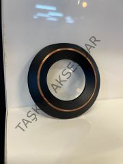 Alyans Metal Kulp 32mm Mat Siyah Dolap Kapak Modern Çekmece Mobilya Kulbu Tv Ünite Komidin Şifonyer