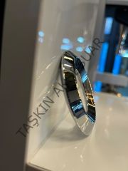 Alyans Metal Kulp 32mm Krom Dolap Kapak Modern Çekmece Mobilya Kulbu Tv Ünite Komidin Şifonyer Gümüş