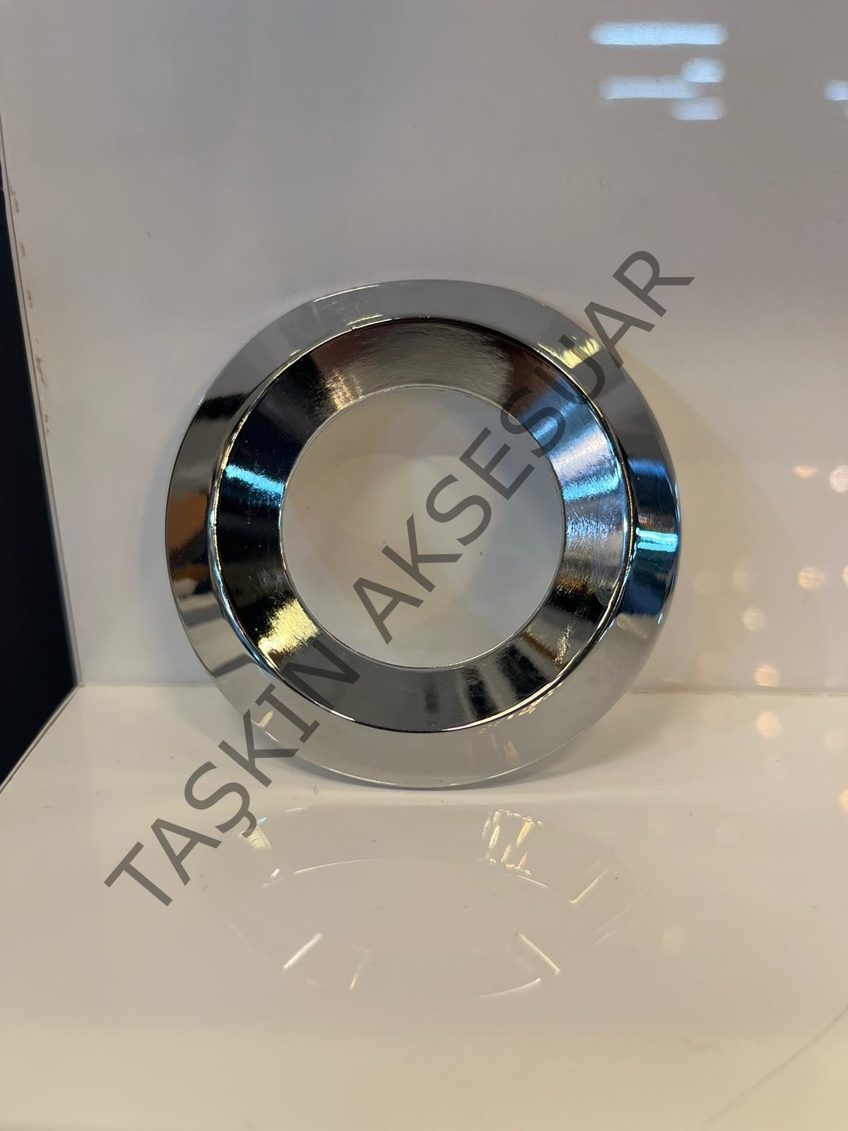 Alyans Metal Kulp 32mm Krom Dolap Kapak Modern Çekmece Mobilya Kulbu Tv Ünite Komidin Şifonyer Gümüş
