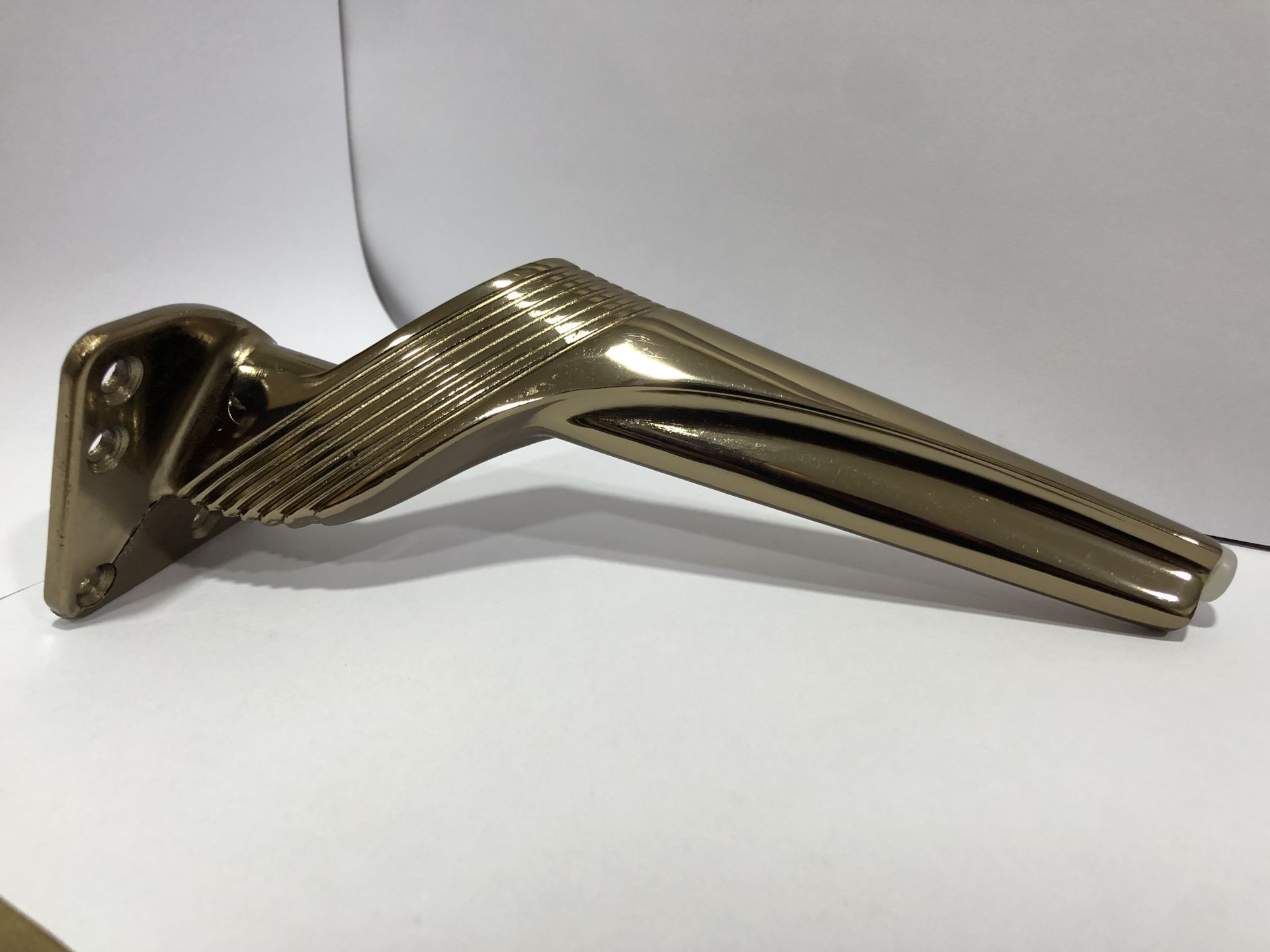 Emaks Efes Metal Ayak Bronz 16-20-25cm Modern Mobilya Ayağı