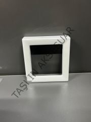 Kare Metal Kulp 32mm Beyaz Dolap Kapak Modern Çekmece Mobilya Kulbu Tv Ünite Komidin Şifonyer