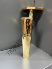 Smart Metal Ayak 16-21-25cm Altın Modern Gold Mobilya Ayağı Dolap Koltuk Komidin Kitaplık Tv Ünite