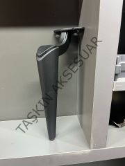 Belek Metal Ayak Mat Siyah 15-20-25cm Modern Mobilya Ayağı Dolap Koltuk Tv Ünite Komidin Şifonyer