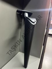 Belek Metal Ayak Mat Siyah 15-20-25cm Modern Mobilya Ayağı Dolap Koltuk Tv Ünite Komidin Şifonyer
