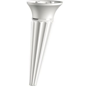 OSCAR PLASTİK AYAK KROM RENK 19CM ÖLÇÜ KANEPE AYAK KOLTUK AYAĞI SEHPA AYAK ÜNİTE AYAĞI MOBİLYA AYAK