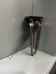 Galaksi Metal Ayak 16-21-25cm Bronz Modern Mobilya Ayağı Koltuk Dolap Komidin Şifonyer Kitaplık Puf Tv Ünite