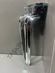 Galaksi Metal Ayak 16-21-25cm Krom Modern Mobilya Ayağı Koltuk Dolap Komidin Şifonyer Kitaplık Puf Tv Ünite