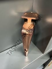 Legend Metal Ayak 16-21 25 cm Rose Modern Mobilya Ayağı Koltuk Dolap Tv Ünite Puf Kitaplık Komidin