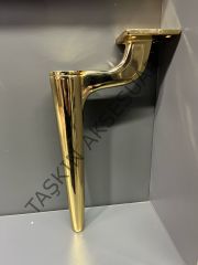 Dünya Metal Ayak 17-20-25cm Altın Modern Mobilya Ayağı Dolap Koltuk Tv Ünite Komidin Şifonyer Gold