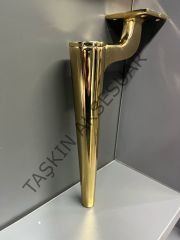 Dünya Metal Ayak 17-20-25cm Altın Modern Mobilya Ayağı Dolap Koltuk Tv Ünite Komidin Şifonyer Gold