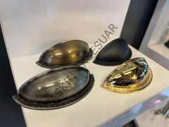 Tas Midye Metal Kulp 64-96mm Altın Antik Sarı Antik Gümüş Mat Siyah Dolap Kapak Modern Çekmece Tv Ünite Konsol Komidin Gold Mobilya Kulbu