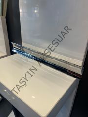Kayık Metal Kulp 32-96-160-192-224-320mm Krom Dolap Kapak Çekmece Komidin Tv Ünite Modern Mobilya Kulbu