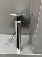 Slide Metal Ayak 14-20-25cm Krom Modern Mobilya Ayağı Koltuk Dolap Komidin Şifonyer Kitaplık Puf Tv Ünite