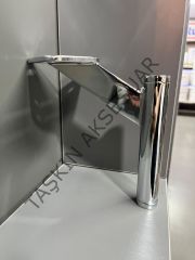 Slide Metal Ayak 14-20-25cm Krom Modern Mobilya Ayağı Koltuk Dolap Komidin Şifonyer Kitaplık Puf Tv Ünite