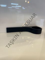 Uludağ Metal Kulp 32mm Mat Siyah Dolap Kapak Çekmece Komidin Tv Ünite Modern Mobilya Kulbu