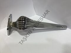 Ottoman Metal Ayak 16-21cm Modern Gold Gümüş Mobilya Ayağı Mat Siyah Altın Krom Koltuk Dolap Komidin Tv Ünite Şifonyer Kitaplık