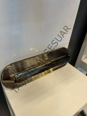 Mini H Line Alfa Metal Kulp 96mm Bronz Modern Mobilya Kulbu Dolap Çekmece Kapak Tv Ünite Komidin Şifonyer