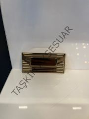 Mini L Line Beta Metal Kulp 32mm Bronz Modern Mobilya Kulbu Dolap Çekmece Kapak Tv Ünite Komidin Şifonyer
