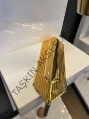 Mini H Line Gama Metal Kulp 96mm Altın Modern Mobilya Kulbu Dolap Çekmece Kapak Tv Ünite Komidin Şifonyer Gold