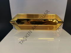 Mini H Line Gama Metal Kulp 96mm Altın Modern Mobilya Kulbu Dolap Çekmece Kapak Tv Ünite Komidin Şifonyer Gold