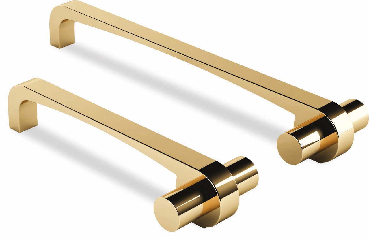 Emaks Niva Metal Kulp Gold 128-192mm Modern Altın Mobilya Kulbu