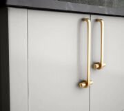Emaks Niva Metal Kulp Gold 128-192mm Modern Altın Mobilya Kulbu