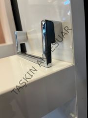 Emaks Parma Metal Kulp Krom 96mm Modern Gümüş Mobilya Kulbu Dolap Komidin Çekmece Tv Ünite