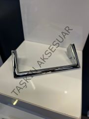 Emaks Parma Metal Kulp Krom 96mm Modern Gümüş Mobilya Kulbu Dolap Komidin Çekmece Tv Ünite