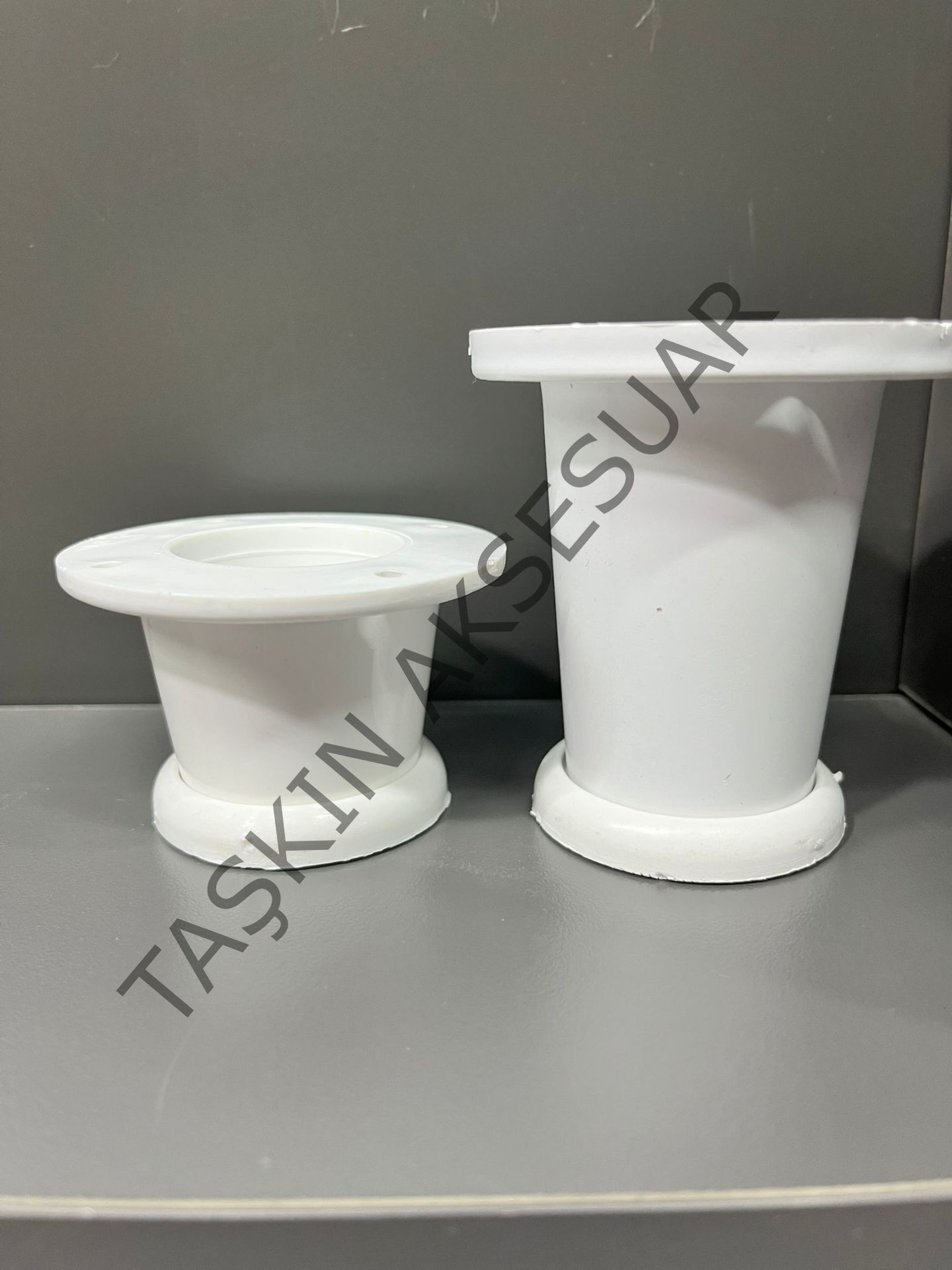 Ufo Plastik Ayak 5-8-10-12cm Beyaz Ayarlı Modern Mobilya Ayağı Banyo Mutfak  Dolap
