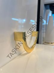 Aypare Metal Kulp Gold 96-160mm Dolap Kapak Çekmece Komidin Tv Ünite Modern Mobilya Kulbu Şifonyer