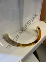 Aypare Metal Kulp Gold 96-160mm Dolap Kapak Çekmece Komidin Tv Ünite Modern Mobilya Kulbu Şifonyer