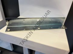 Metal L Gönye 30x30x210mm 6 Delikli 22no Köşebent Bağlantı Aparatı Dolap Demiri Mobilya