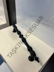 Ada Metal Kulp 128-160mm Mat Siyah Dolap Kapak Çekmece Komidin Tv Ünite Modern Mobilya Kulbu