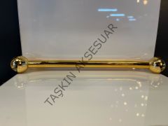 Emaks Floransa Metal Kulp Gold 96-128-192mm Modern Altın Mobilya Kulbu Dolap Çekmece Kapak Tv Ünite Komidin Şifonyer
