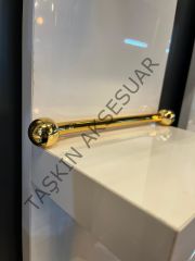 Emaks Floransa Metal Kulp Gold 96-128-192mm Modern Altın Mobilya Kulbu Dolap Çekmece Kapak Tv Ünite Komidin Şifonyer