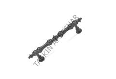 Ada Metal Kulp 96-128-160-224mm Düğme Füme Dolap Kapak Çekmece Komidin Tv Ünite Modern Mobilya Kulbu