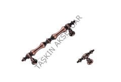 Ada Metal Kulp 96-128-160-224mm Düğme Antik Bakır Dolap Kapak Çekmece Komidin Tv Ünite Modern Mobilya Kulbu