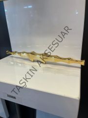 Deniz Kızı Metal Kulp Gold 32mm Modern Altın Mobilya Kulbu