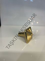 Deniz Kızı Metal Düğme Kulp Gold Modern Altın Mobilya Kulbu
