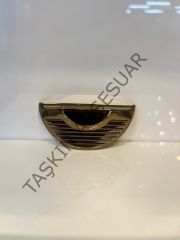 Mini L Line Alfa Metal Kulp 32mm Bronz Modern Mobilya Kulbu Dolap Çekmece Kapak Tv Ünite Komidin Şifonyer