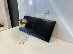 Nirvana Metal Kulp 64mm Mat Siyah Modern Mobilya Kulbu Dolap Çekmece Kapak Tv Ünite Komidin Şifonyer