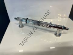 Litera Metal Kulp 96-128-160-192mm Krom Dolap Kapak Çekmece Komidin Tv Ünite Modern Mobilya Kulbu