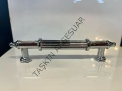 Litera Metal Kulp 96-128-160-192mm Krom Dolap Kapak Çekmece Komidin Tv Ünite Modern Mobilya Kulbu