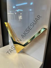 Roza Metal Kulp 64-160mm Altın Dolap Kapak Çekmece Komidin Tv Ünite Modern Mobilya Kulbu Gold